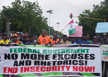 Nigéria : manifestation syndicale contre l'insécurité à Lagos