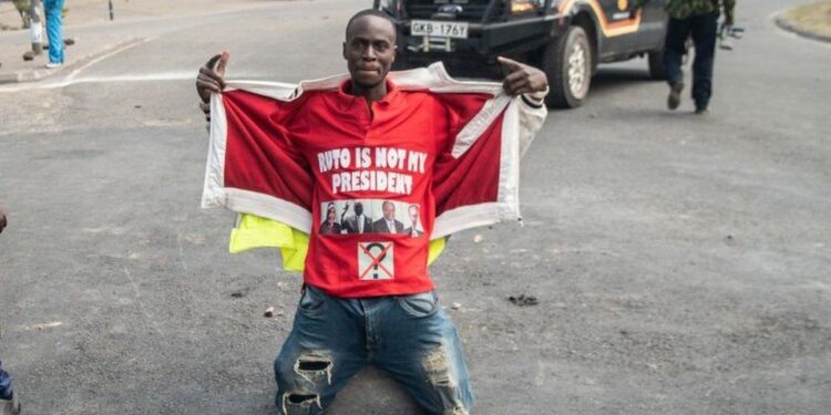 Manifestations d’Azimio au Kenya : « Je me sens trahi par William Ruto »