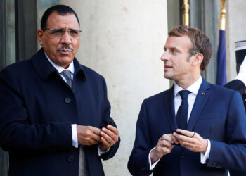 Macron meets Sahel region heads of states, in Paris