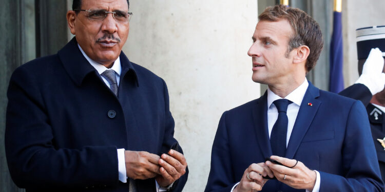 Macron meets Sahel region heads of states, in Paris