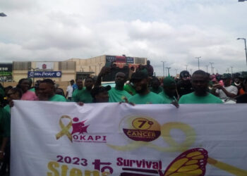 Nigeria : marche caritative de 6 km pour soutenir les enfants qui luttent contre le cancer