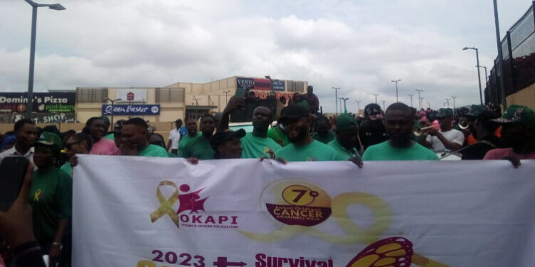 Nigeria : marche caritative de 6 km pour soutenir les enfants qui luttent contre le cancer