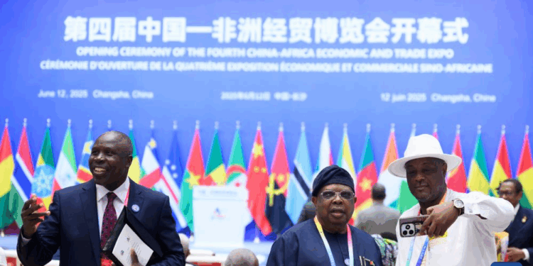 Ouverture de la quatrième édition de l'Exposition économique et commerciale Chine-Afrique à Changsha