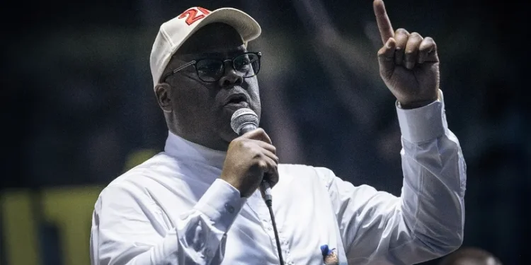 RDC : le président sortant Tshisekedi promet de « débarrasser le pays des rebelles du M23 » lors d’un rassemblement électoral à Goma