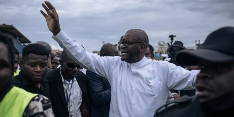 RDC : le prix Nobel Denis Mukwege lance sa campagne électorale dans sa ville natale