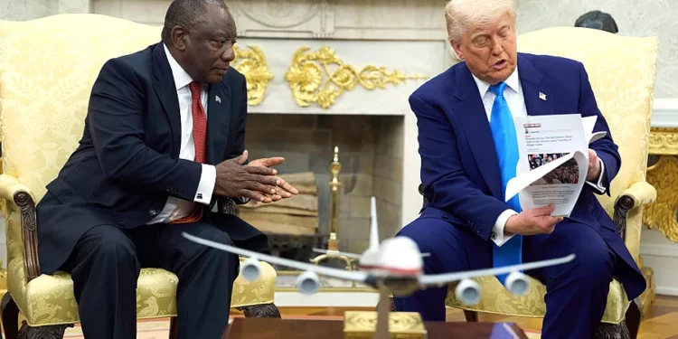Ramaphosa : la visite de Trump réussie malgré les tensions