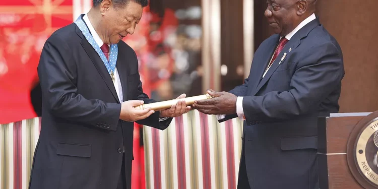 Ramaphosa et Xi Jinping renforcent leurs liens à l'approche du sommet des BRICS