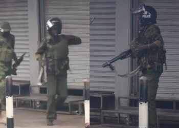 Un vendeur ambulant de Nairobi abattu à bout portant par la police est déclaré en état de mort cérébrale