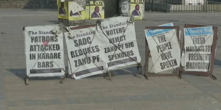 Zimbabwe: les habitants de Harare réagissent aux résultats d'un vote contesté