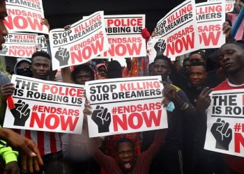 احتجاجات نيجيريا ضد وحدة “FSARS” الشرطية