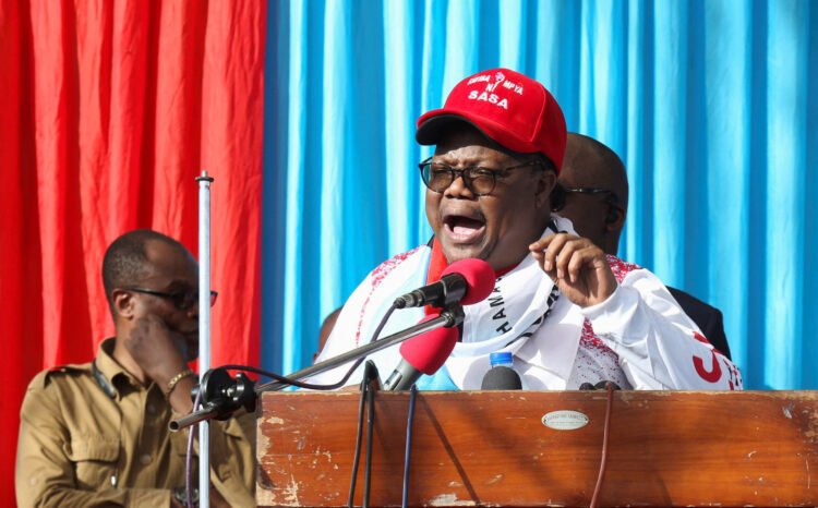 لتوندو ليسو، زعيم المعارضة الرئيسي في تنزانيا، والقيادي في حزب تشاديما