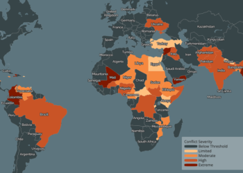 قراءة لموقع إفريقيا جنوب الصحراء في مؤشر الصراع العالمي 2023م