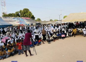 تجمع شعبي في غامبيا يدعو لدعم المقاومة الفلسطينية ومساعدة المتضررين