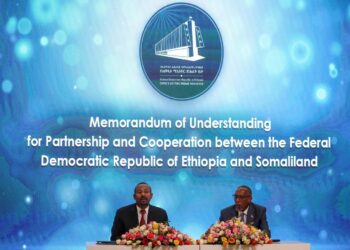 إثيوبيا توقع مذكرة تفاهم مع جمهورية أرض الصومال تمهد الطريق للوصول إلى البحر الأحمر