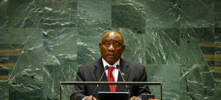 رئيس جنوب إفريقيا: العنف الذي يتعرض له الفلسطينيون هو استمرار لنظام الفصل العنصري الإسرائيلي