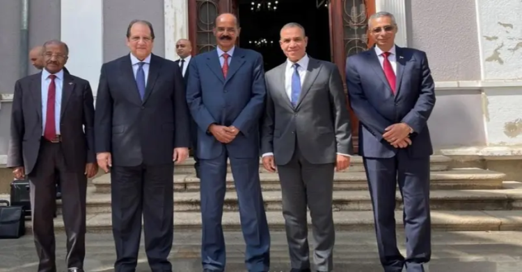 إريتريا ومصر تبحثان تطورات الأوضاع في الصومال والملاحة عبر باب المندب