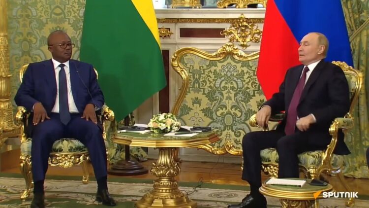 بوتين يستضيف زعيم غينيا بيساو في إطار تعزيز العلاقات الروسية الإفريقية