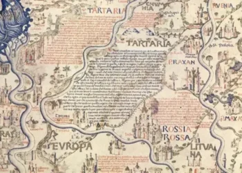 إفريقيا في خريطة الفينيسي فرا ماورو Fra Mauro (1460م)