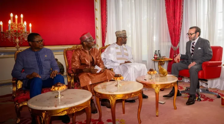 وزراء خارجية تحالف دول الساحل يلتقون بالملك المغربي في إطار المبادرة الأطلسية