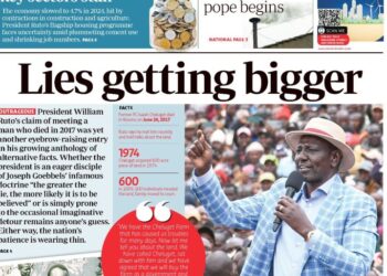 صحيفة كينية تتهم الرئيس روتو بالكذب وتثير جدلا حول مصداقية وعوده