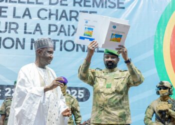 مالي: غويتا يتسلم ميثاق السلام والمصالحة ويؤكد أن هدفه “تضميد الجراح الغائرة”