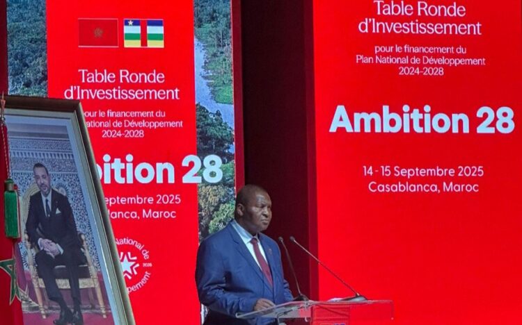 انطلاق مائدة مستديرة لتمويل المخطط التنموي في إفريقيا الوسطى