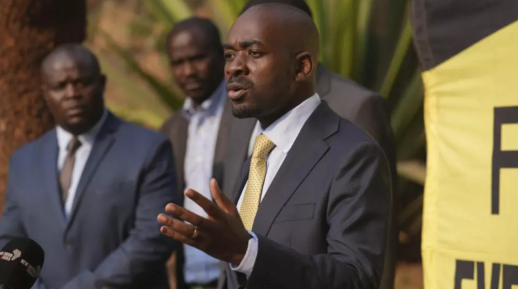 زيمبابوي: زعيم المعارضة نيلسون تشاميسا يعلن عودته إلى الساحة السياسية