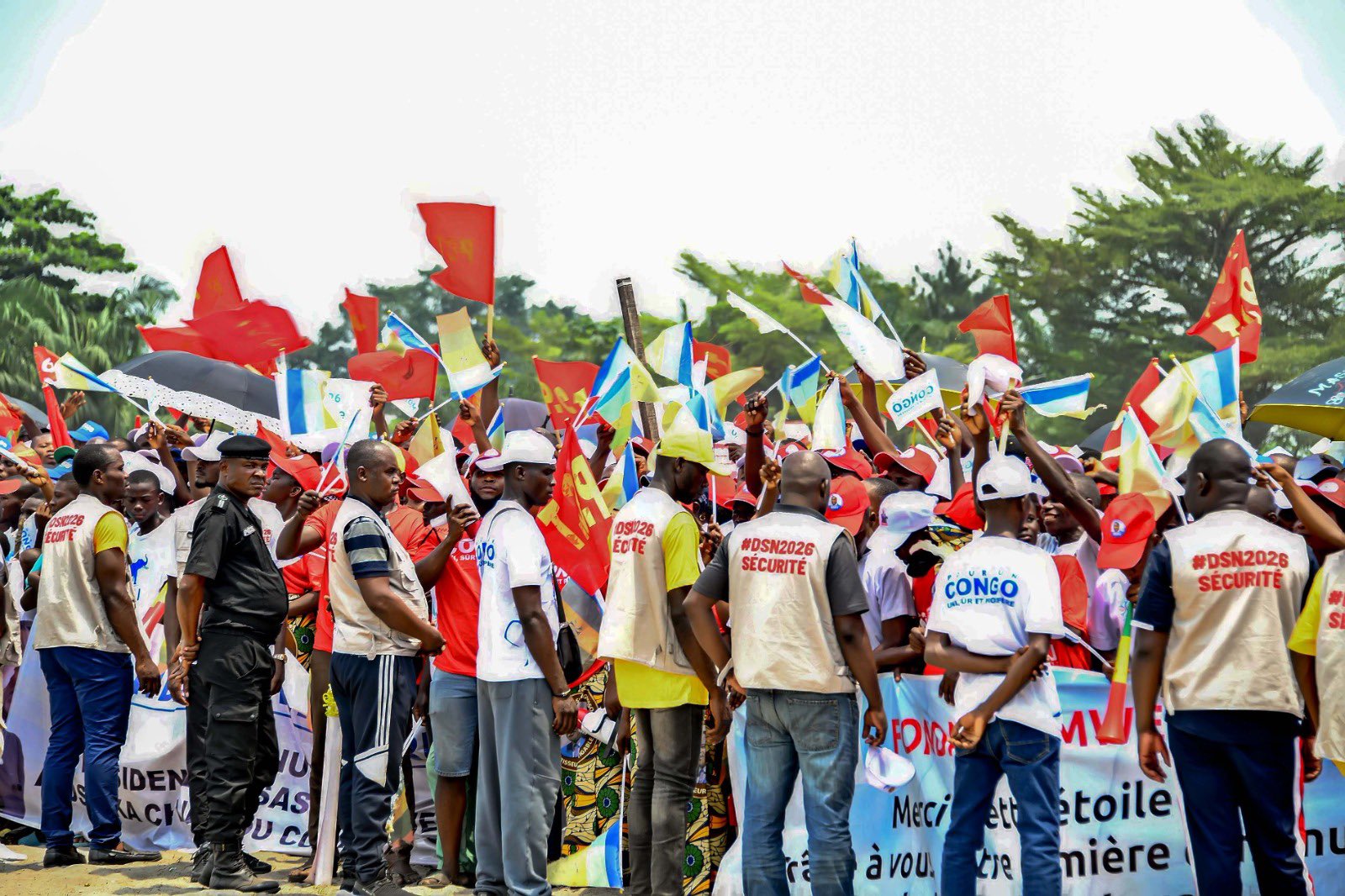 أنصار رئيس الكونغو برازافيل ساسو نغيسو