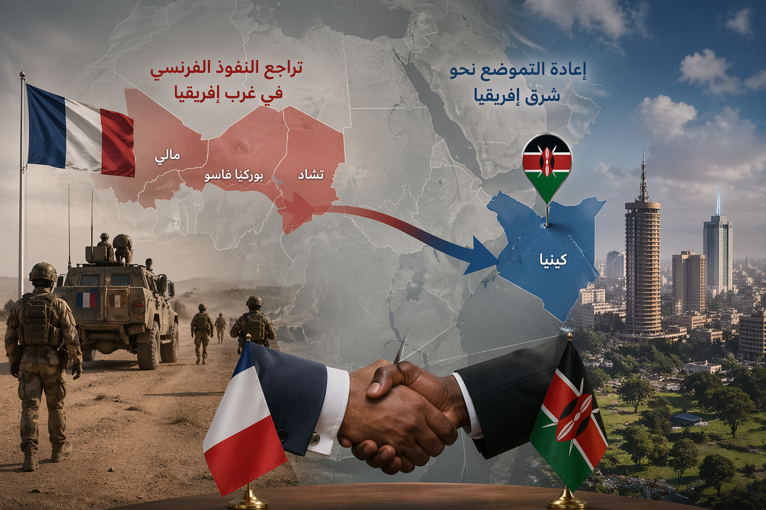 إعادة تموضع فرنسا من غرب إفريقيا إلى شرقها