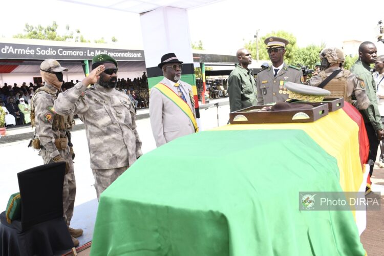 مراسم تشييع ساديو كامارا