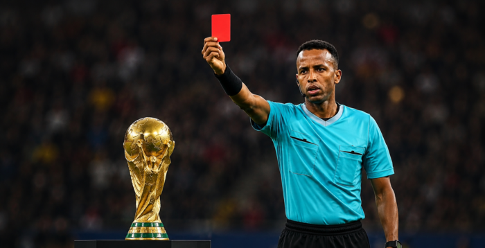 الحكم الصومالي عرتن يدير قمة الدوري الكويتي بعد منعه من المونديال