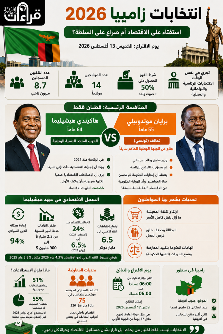 انتخابات زامبيا 2026