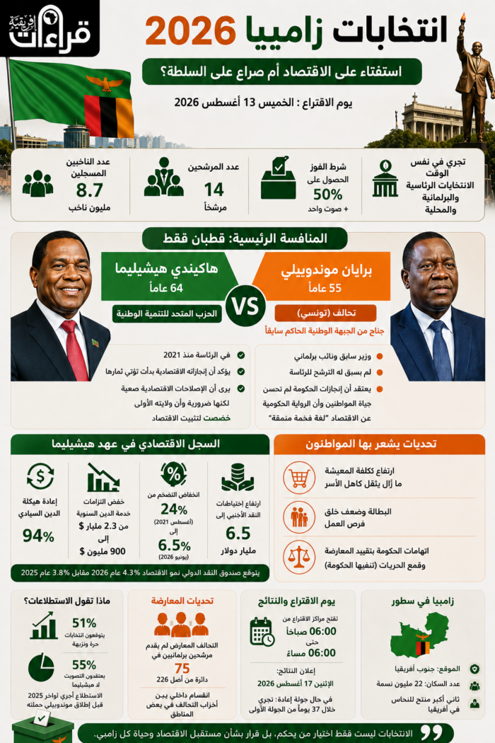 انتخابات زامبيا 2026