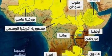 الدول الحبيسة إفريقيا